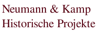 Roter Schriftzug für den Header